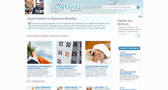 Desktop Screenshot of aboutemployeebenefits.co.uk