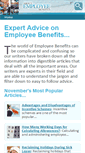 Mobile Screenshot of aboutemployeebenefits.co.uk